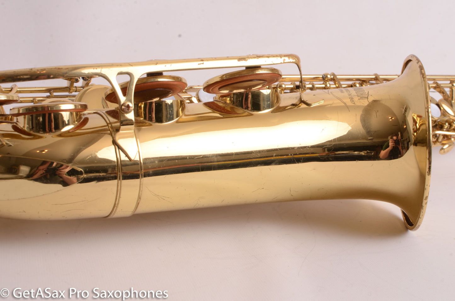 Yamaha YAS-52 Intermediate Alto Saxophone Good Condition – Mix of Pads