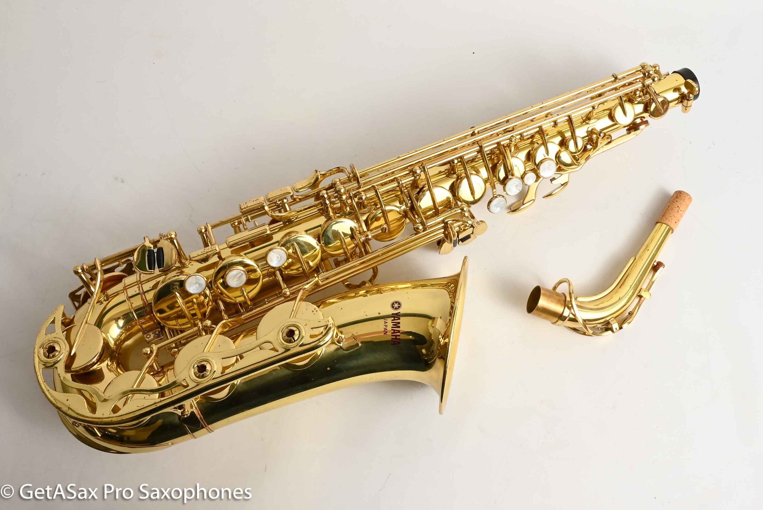 Yamaha YAS-52 Alto Purple Logo Excellent Condition New Pads 5020