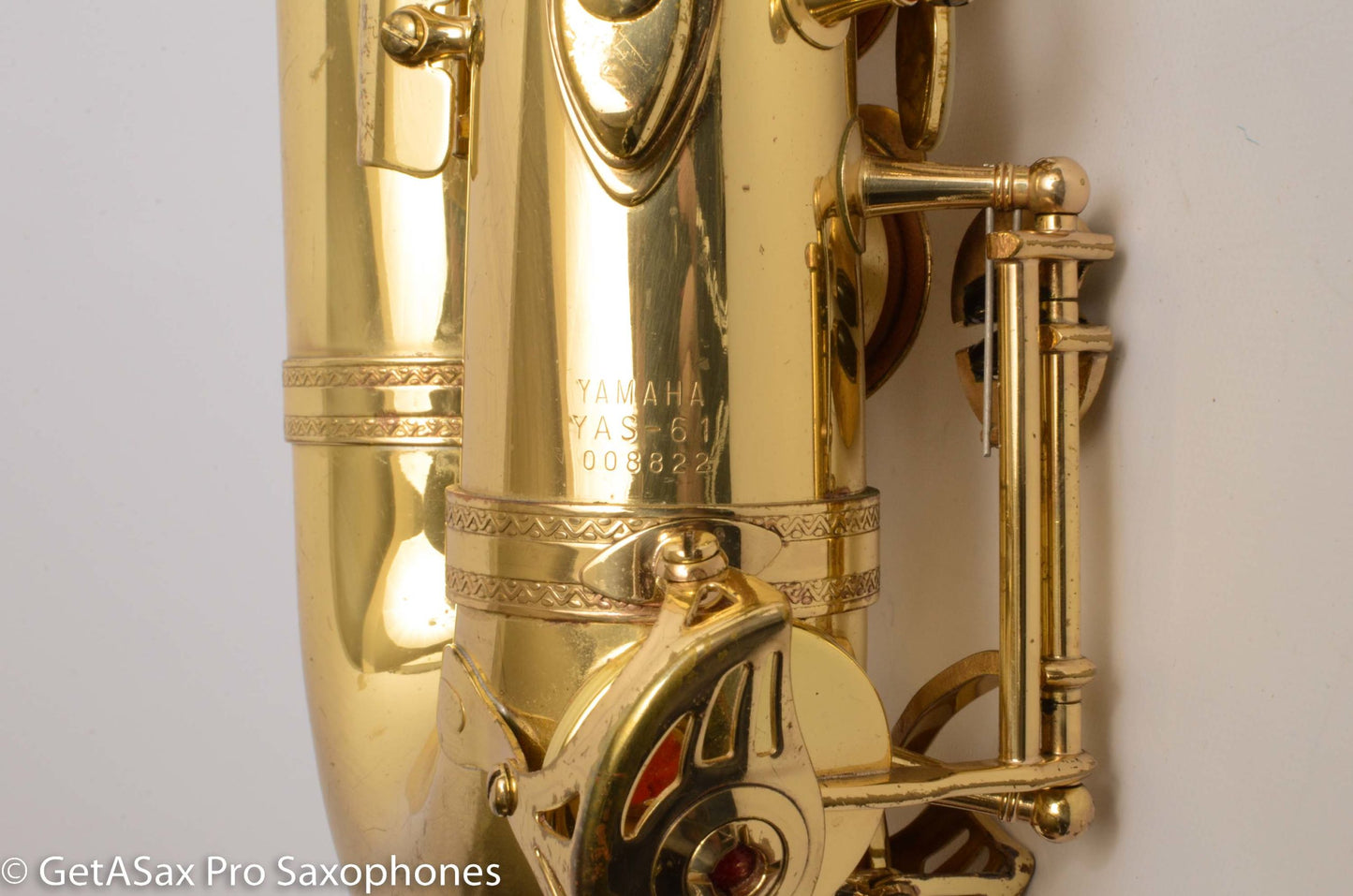 Yamaha YAS-61 Alto Original Lacquer Old Pads 8822