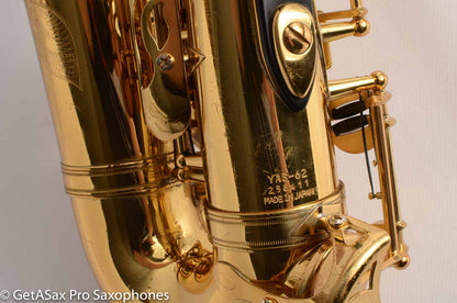 Yamaha YAS-62 Alto Saxophone 256411