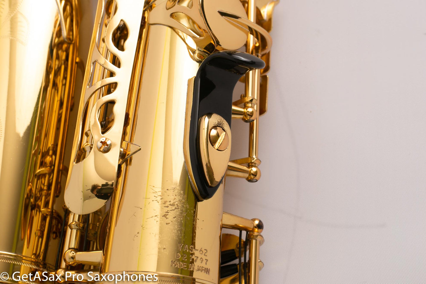 Yamaha YAS-62 Alto Saxophone Excellent Condition Professional Great Deal! 27797