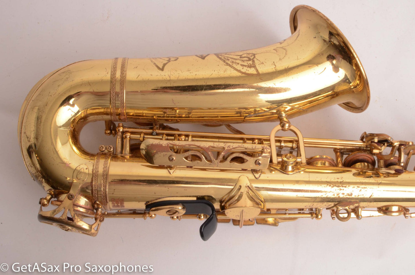 Yamaha Early Purple Logo YAS-62 Alto older pads Great Tone! 3753