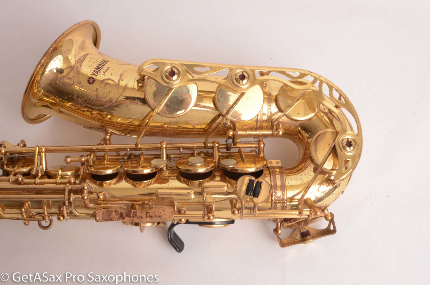 Yamaha Early Purple Logo YAS-62 Alto older pads Great Tone! 3753