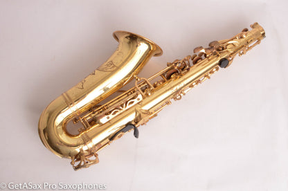 Yamaha Early Purple Logo YAS-62 Alto older pads Great Tone! 3753