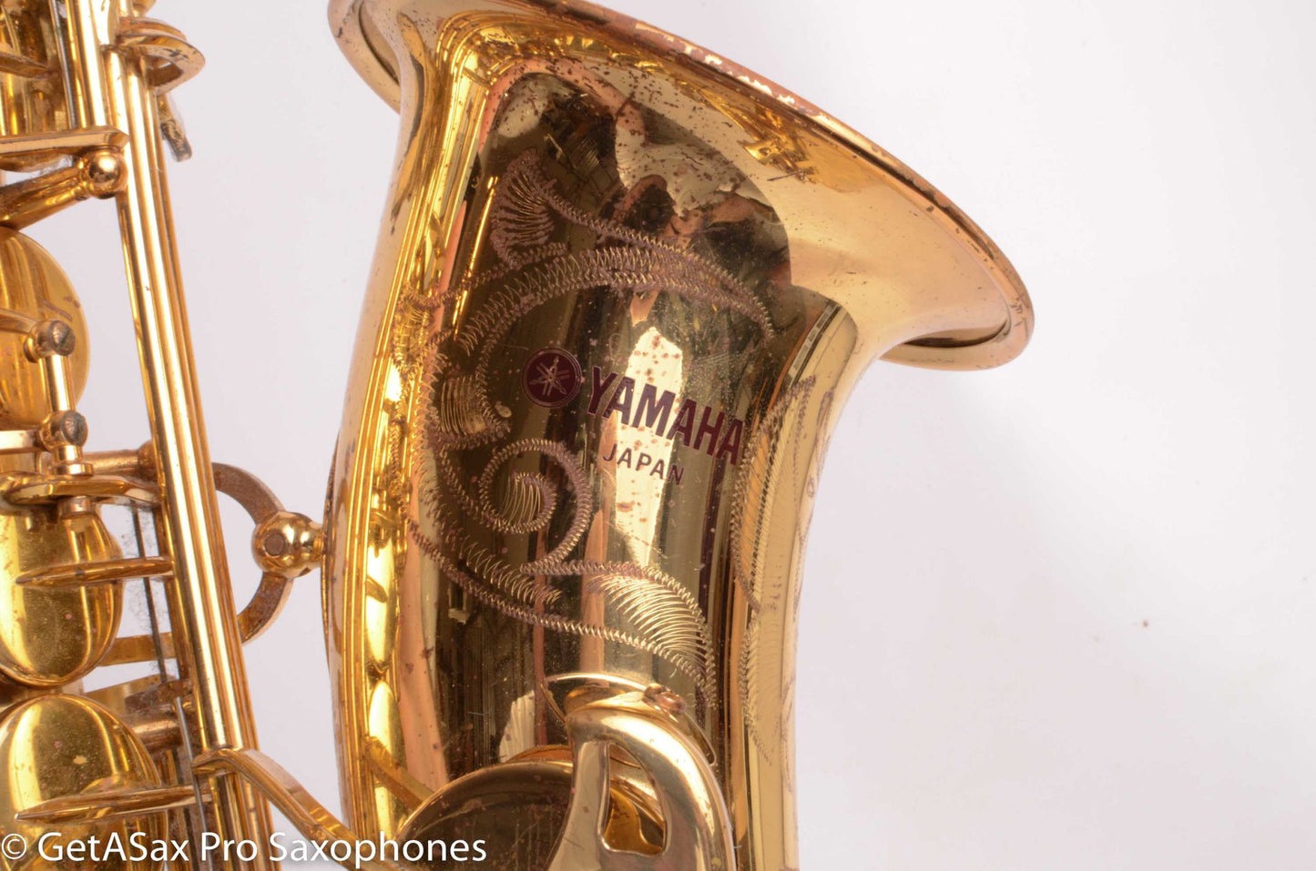 Yamaha Early Purple Logo YAS-62 Alto older pads Great Tone! 3753