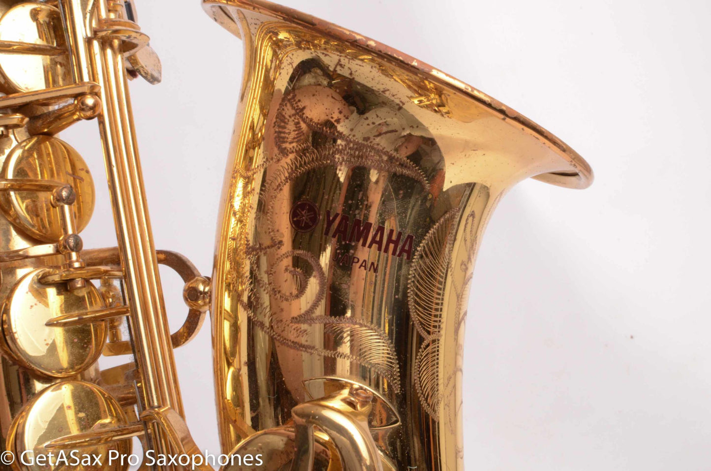 Yamaha Early Purple Logo YAS-62 Alto older pads Great Tone! 3753