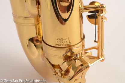 Yamaha YAS-62 Alto Good Condition Original Lacquer Great Deal C39253