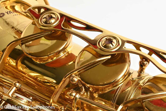 Yamaha YAS-62 Purple Logo Alto Original Pads Excellent Condition 16492