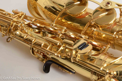 Yamaha YAS-62 Purple Logo Alto Fresh Overhaul Exceptional 27597