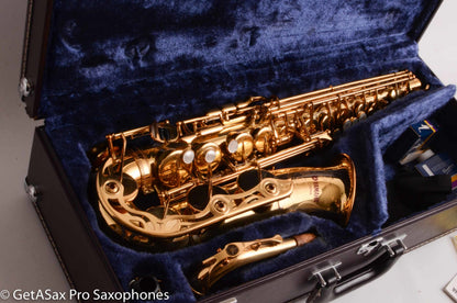 Yamaha YAS-62 Purple Logo Alto Near Mint + Fresh Overhaul 32248