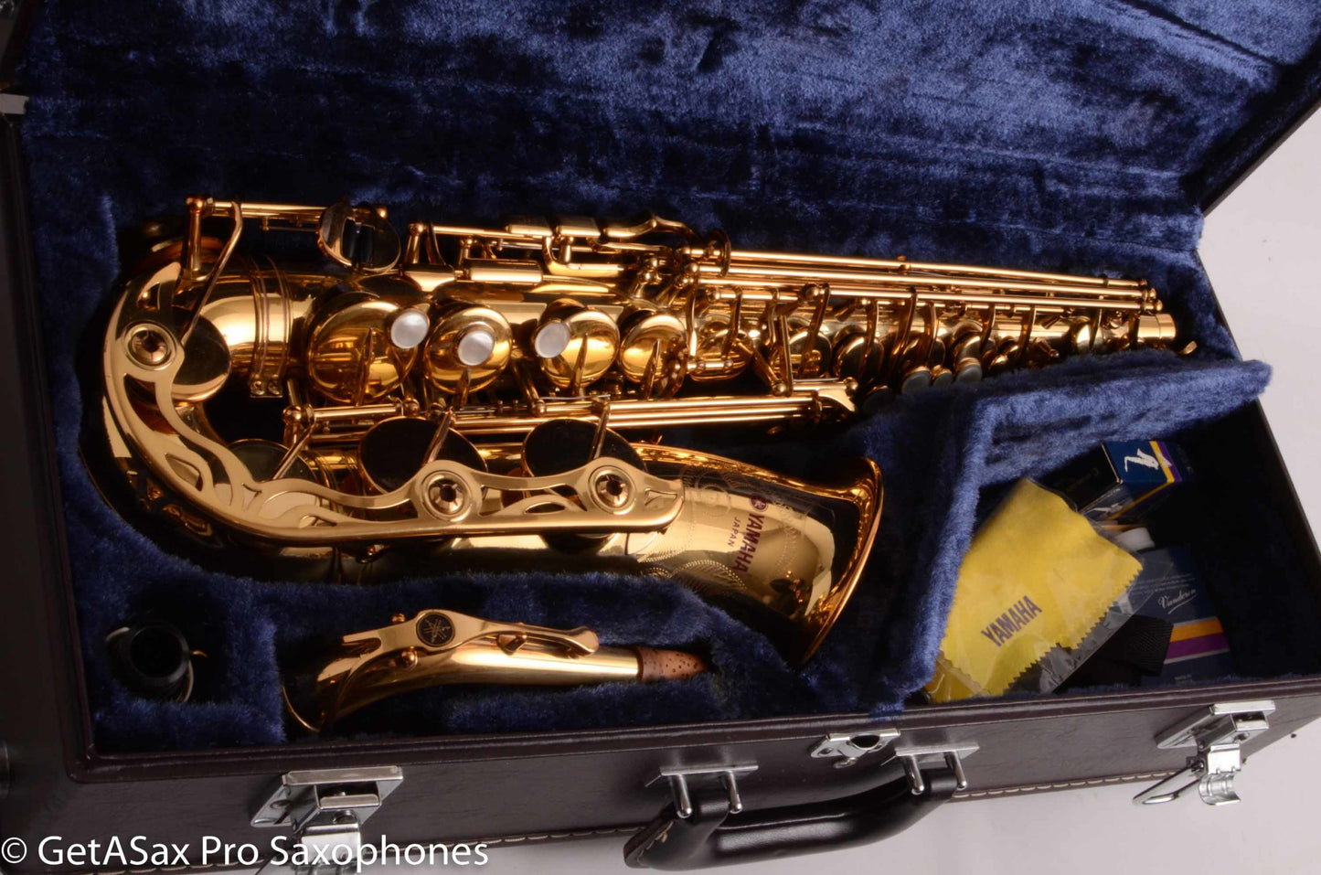 Yamaha YAS-62 Purple Logo Alto Near Mint + Fresh Overhaul 32248