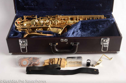 Yamaha YAS-62 Purple Logo Alto Saxophone Fresh Overhaul! 1980s 35425