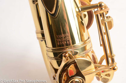 Yamaha YAS-62 Purple Logo Alto Saxophone Fresh Overhaul! 1980s 35425