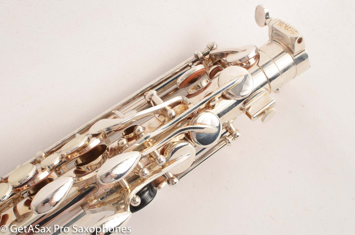 Yamaha YAS-62III Rare Original Silver Plate Near Mint