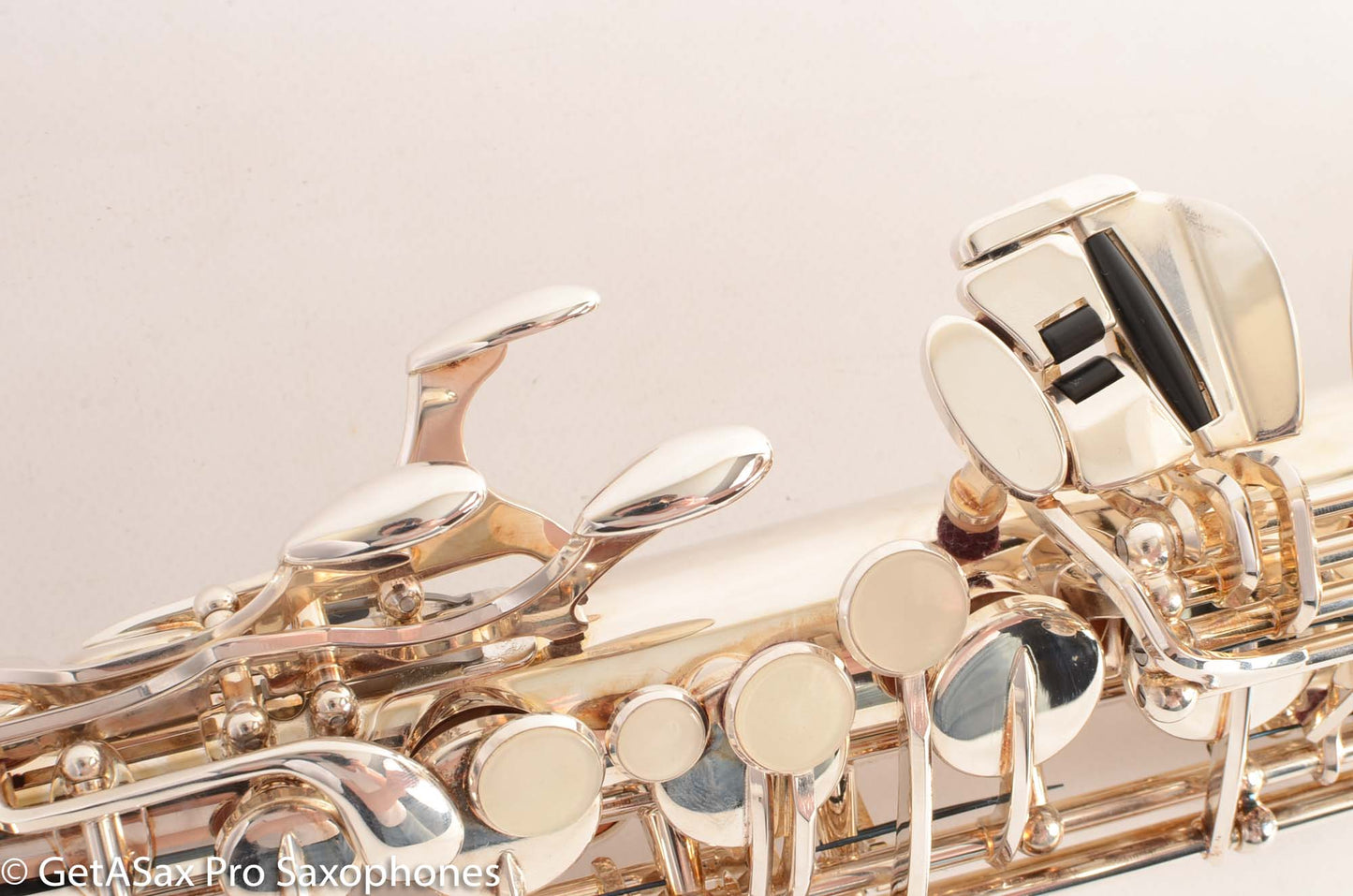 Yamaha YAS-62III Rare Original Silver Plate Near Mint