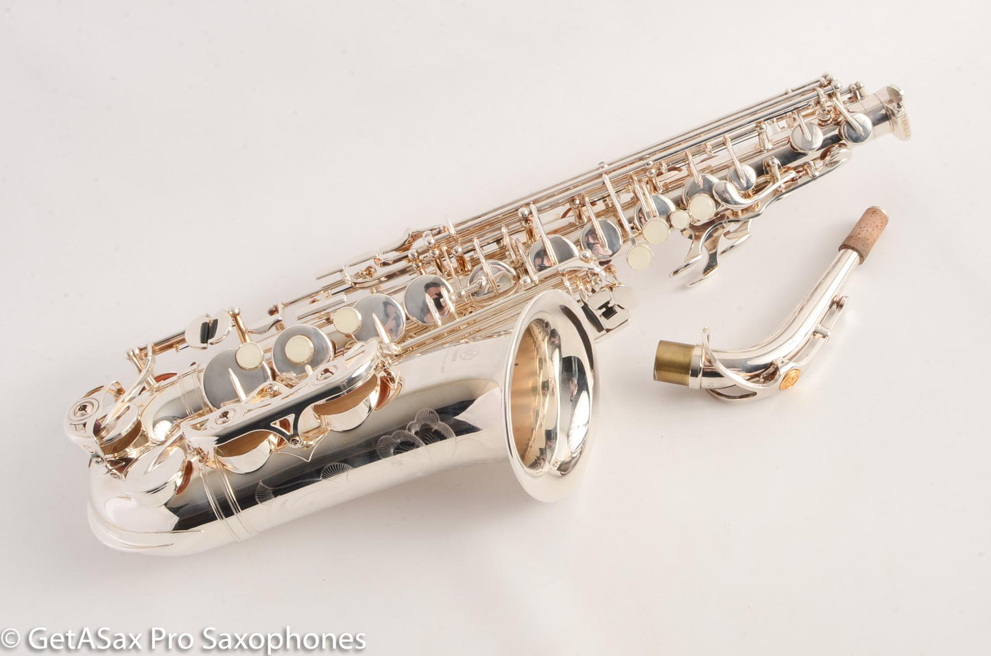 Yamaha YAS-62III Rare Original Silver Plate Near Mint