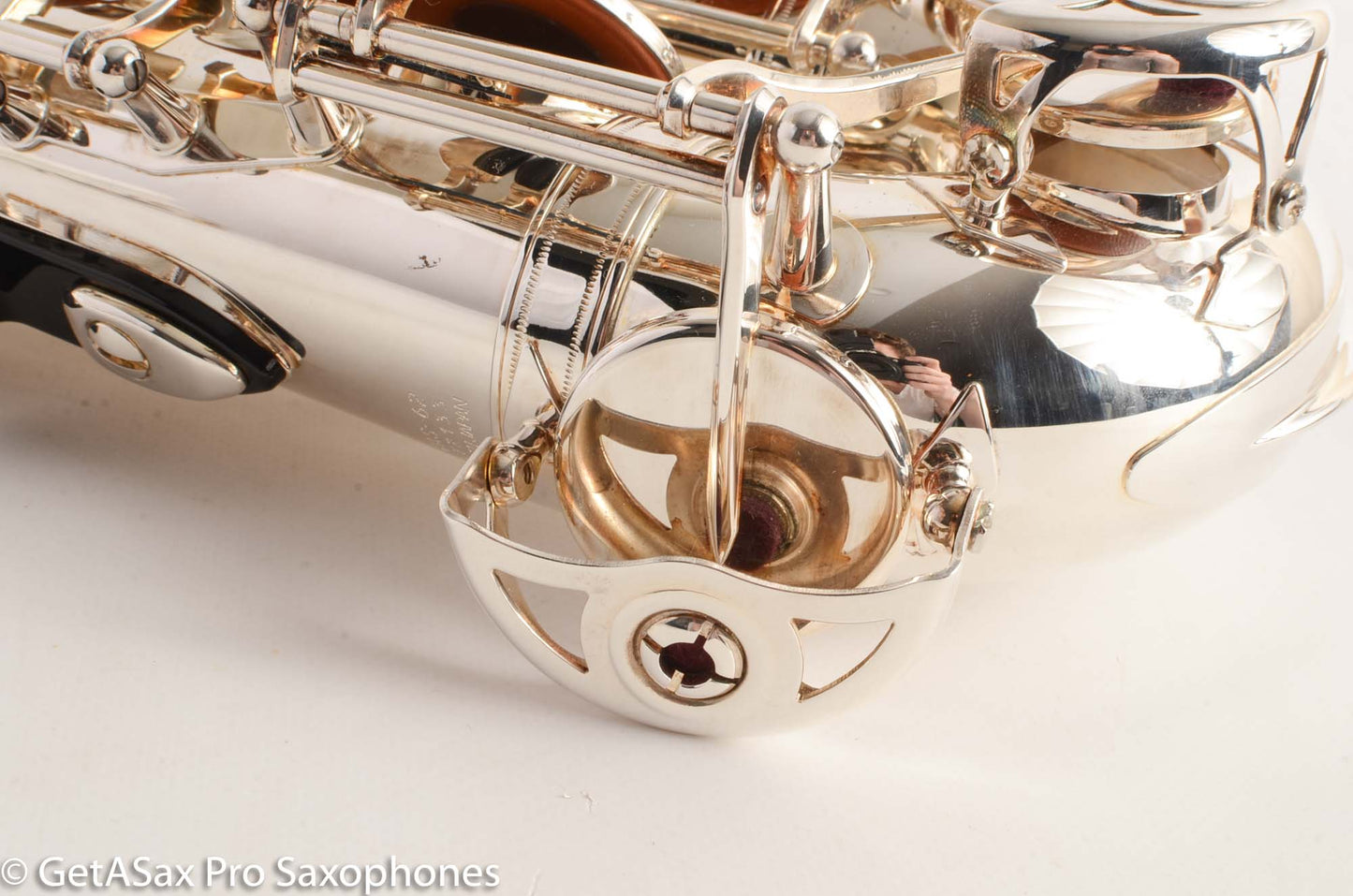 Yamaha YAS-62III Rare Original Silver Plate Near Mint