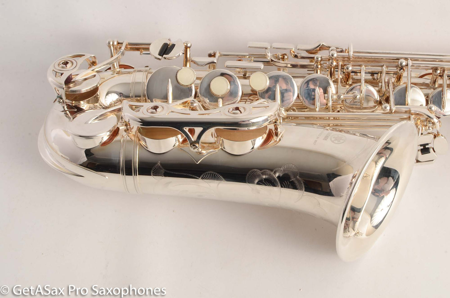 Yamaha YAS-62III Rare Original Silver Plate Near Mint