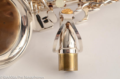 Yamaha YAS-62III Rare Original Silver Plate Near Mint