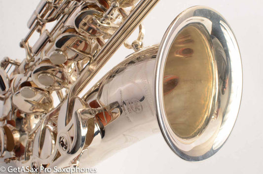 Yamaha YAS-62S-1 Alto Saxophone Silver Plate Excellent Condition 180467
