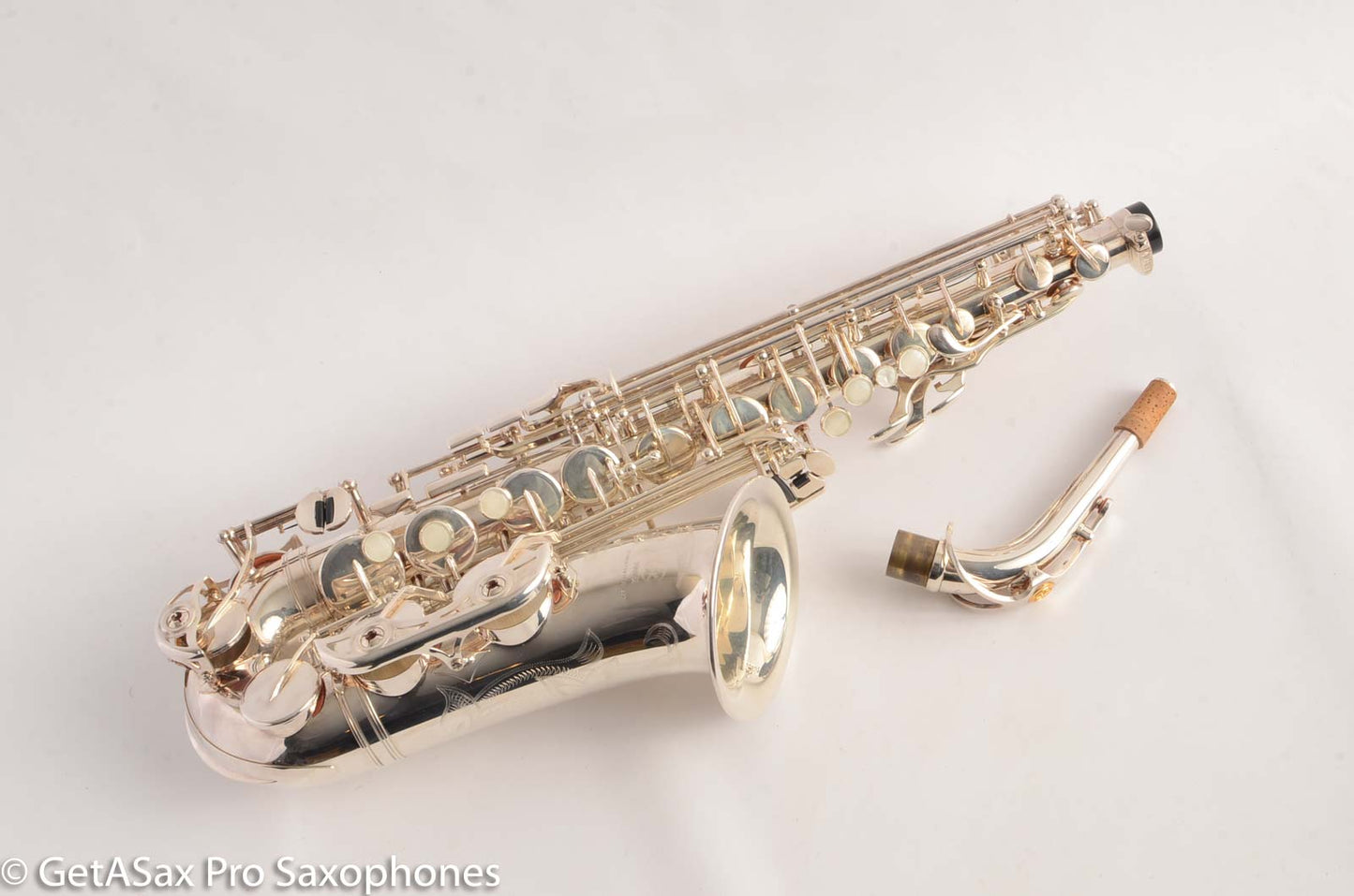 Yamaha YAS-62S-1 Alto Saxophone Silver Plate Excellent Condition 180467