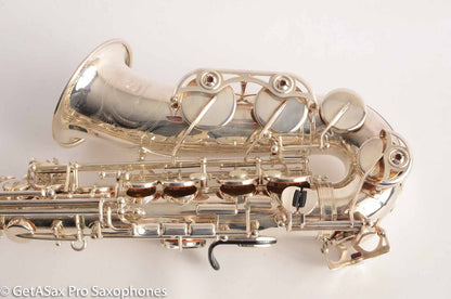 Yamaha YAS-62S-1 Alto Saxophone Silver Plate Excellent Condition 180467