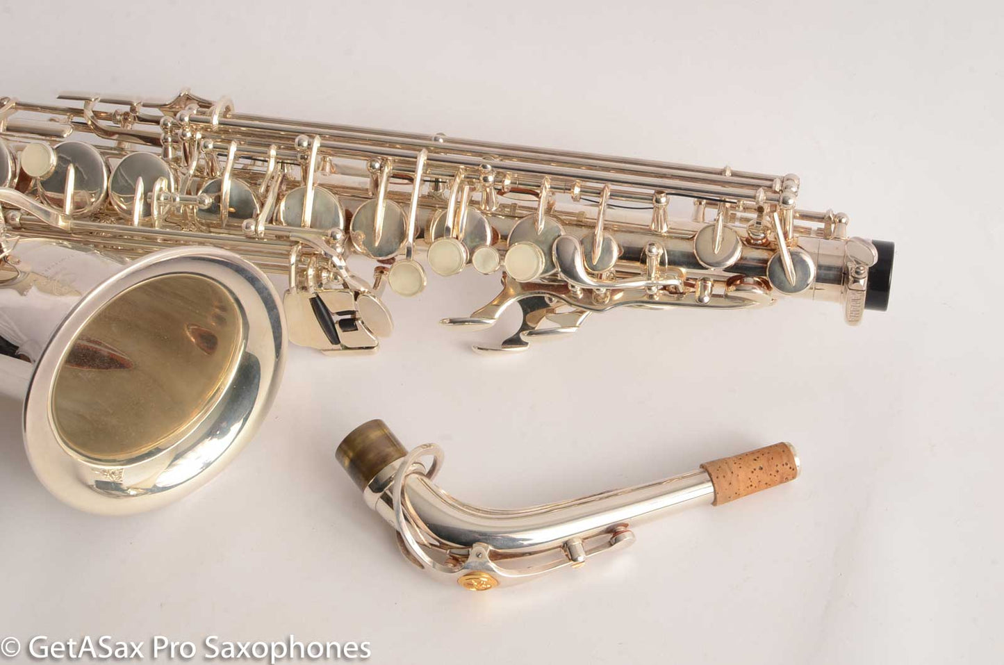 Yamaha YAS-62S-1 Alto Saxophone Silver Plate Excellent Condition 180467