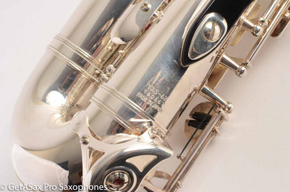 Yamaha YAS-62S-1 Alto Saxophone Silver Plate Excellent Condition 180467