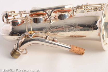 Yamaha YAS-62S-1 Alto Saxophone Silver Plate Excellent Condition 180467