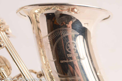 Yamaha YAS-62S-1 Alto Saxophone Silver Plate Excellent Condition 180467