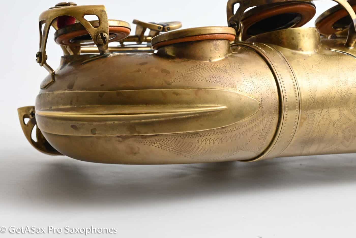 Yamaha YAS-82Z Custom Professional Alto Saxophone Unlacquered with V1 and G1 Necks C13355