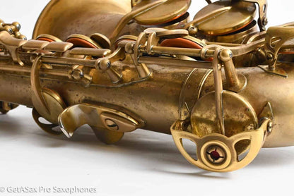 Yamaha YAS-82Z Custom Professional Alto Saxophone Unlacquered with V1 and G1 Necks C13355