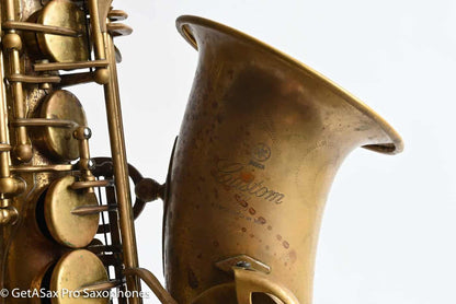 Yamaha YAS-82Z Custom Professional Alto Saxophone Unlacquered with V1 and G1 Necks C13355