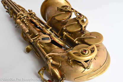 Yamaha YAS-82Z Custom Professional Alto Saxophone Unlacquered with V1 and G1 Necks C13355