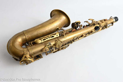 Yamaha YAS-82Z Custom Professional Alto Saxophone Unlacquered with V1 and G1 Necks C13355