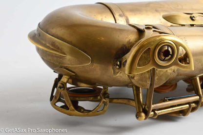 Yamaha YAS-82Z Custom Professional Alto Saxophone Unlacquered with V1 and G1 Necks C13355