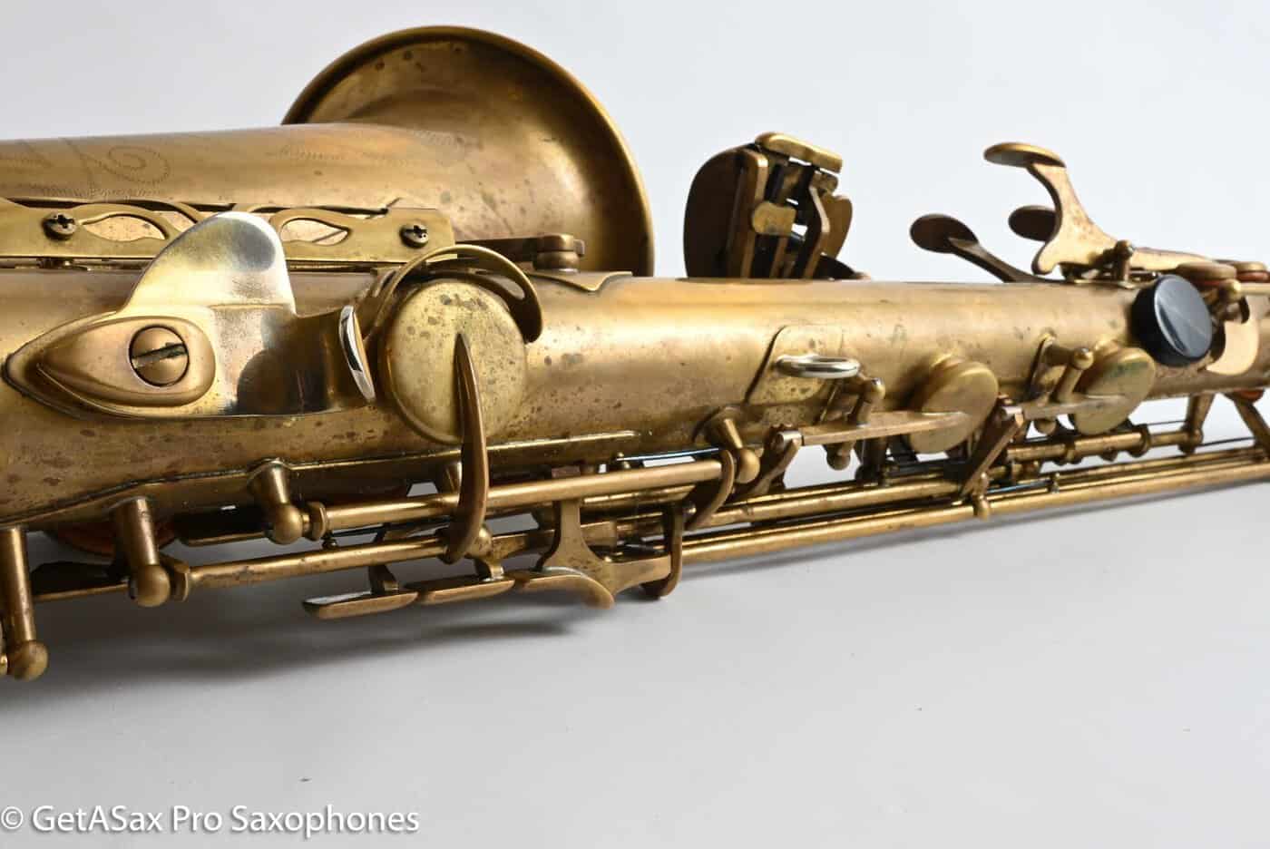 Yamaha YAS-82Z Custom Professional Alto Saxophone Unlacquered with V1 and G1 Necks C13355