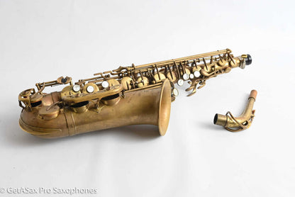 Yamaha YAS-82Z Custom Professional Alto Saxophone Unlacquered with V1 and G1 Necks C13355