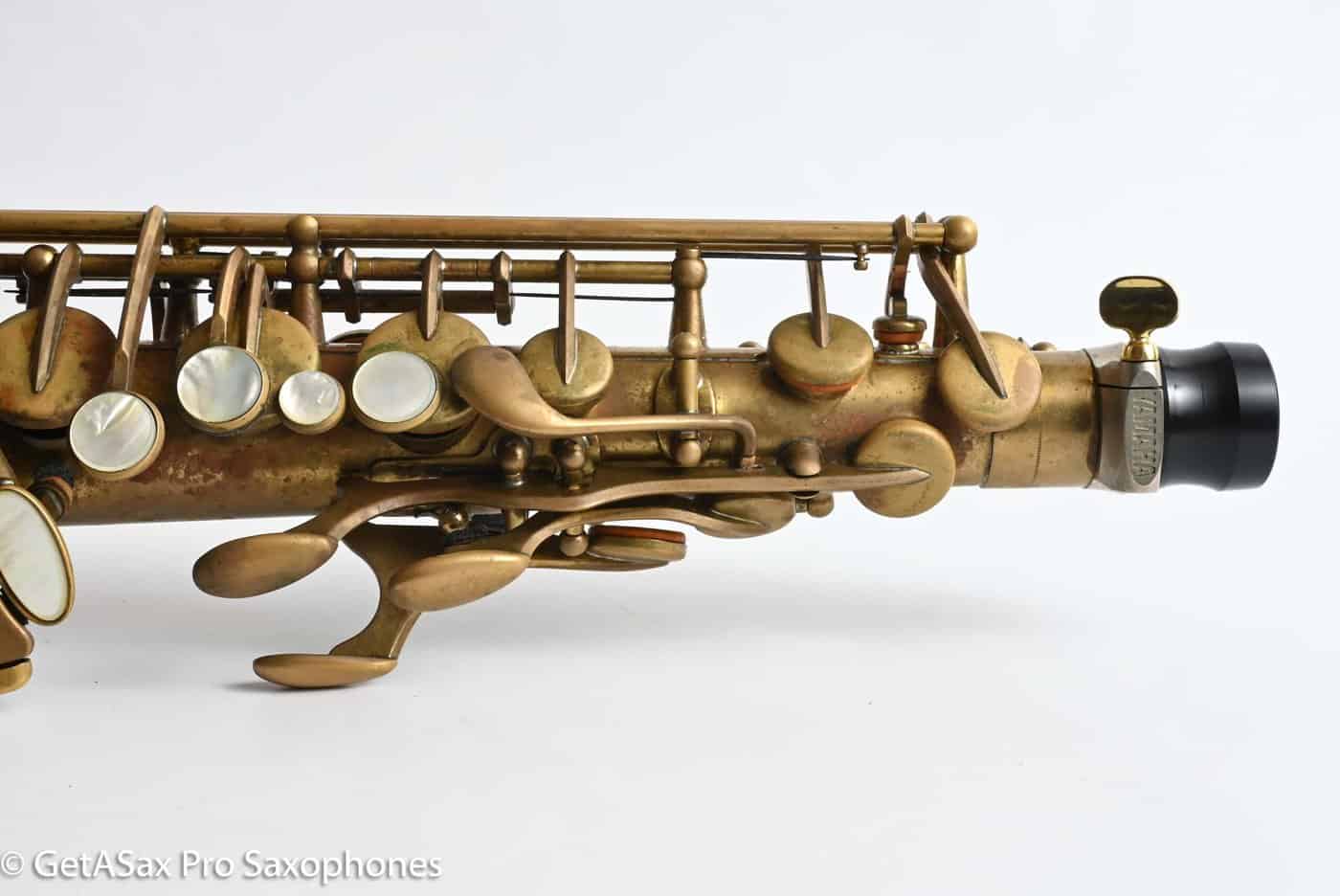Yamaha YAS-82Z Custom Professional Alto Saxophone Unlacquered with V1 and G1 Necks C13355