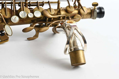 Yamaha YAS-82Z Custom Professional Alto Saxophone Unlacquered with V1 and G1 Necks C13355