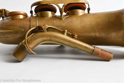 Yamaha YAS-82Z Custom Professional Alto Saxophone Unlacquered with V1 and G1 Necks C13355