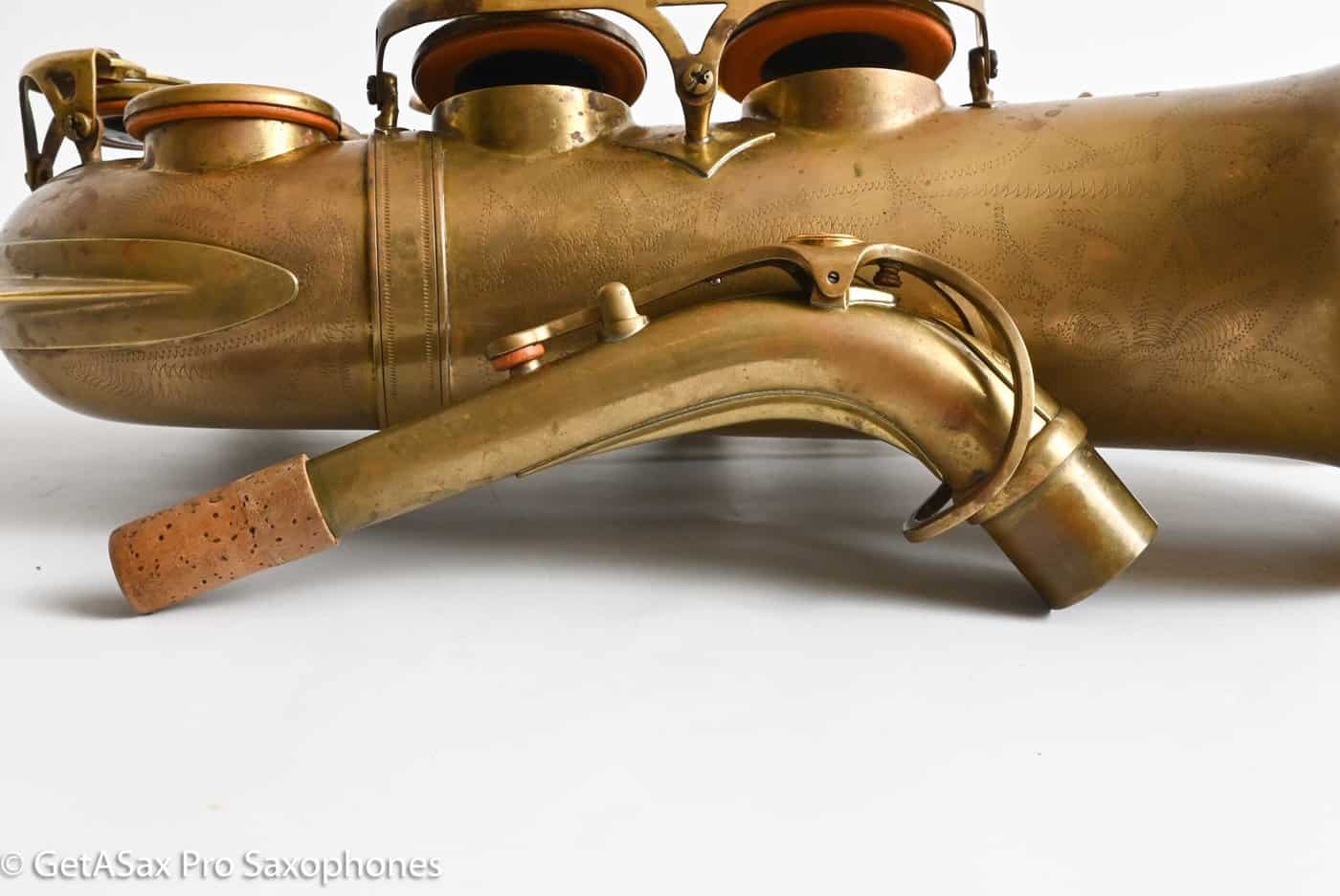 Yamaha YAS-82Z Custom Professional Alto Saxophone Unlacquered with V1 and G1 Necks C13355