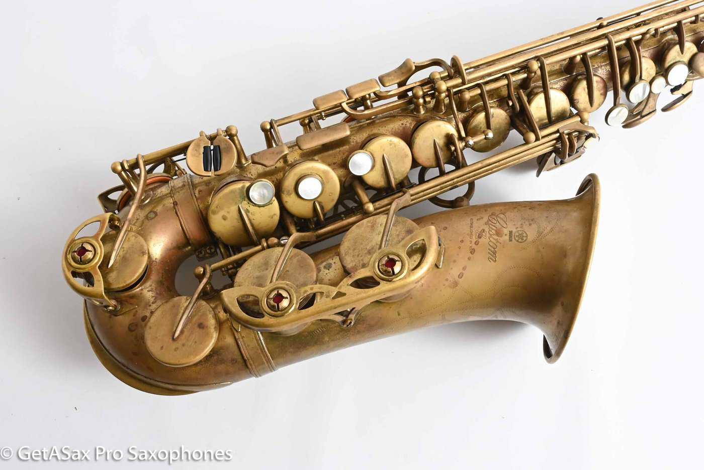 Yamaha YAS-82Z Custom Professional Alto Saxophone Unlacquered with