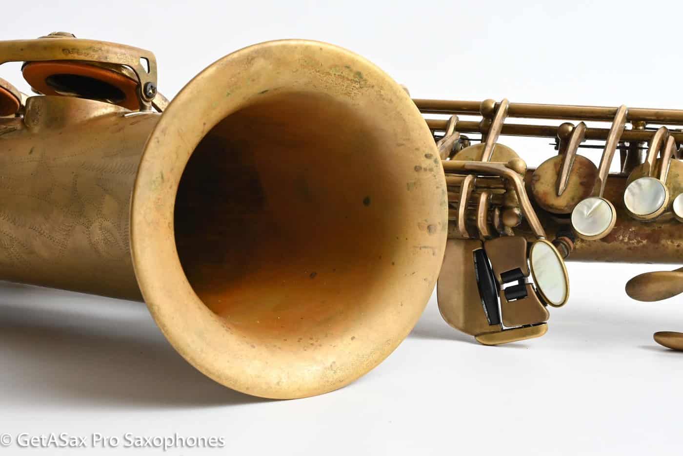 Yamaha YAS-82Z Custom Professional Alto Saxophone Unlacquered with V1 and G1 Necks C13355