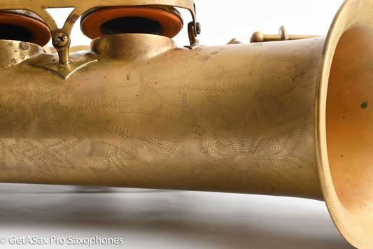 Yamaha YAS-82Z Custom Professional Alto Saxophone Unlacquered with V1 and G1 Necks C13355