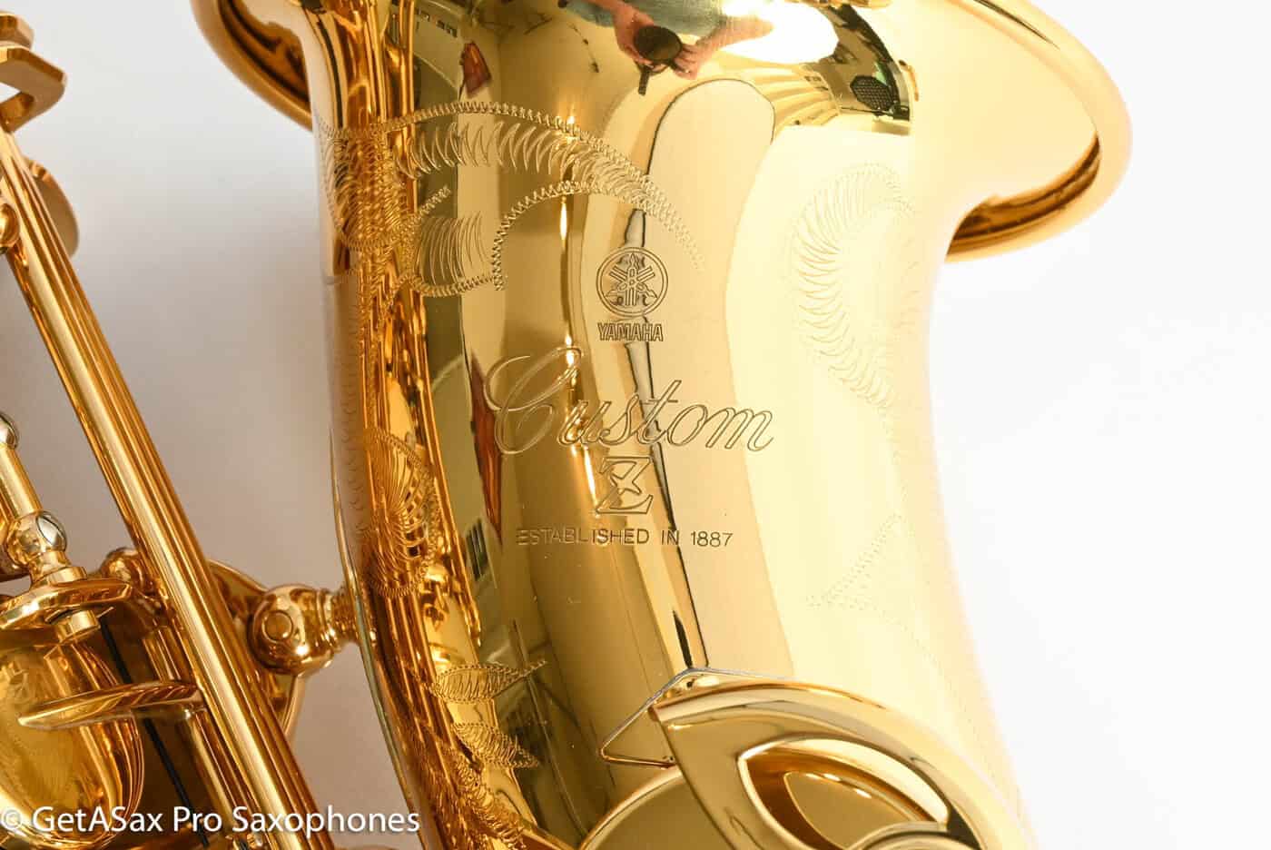 Yamaha YAS-82z Custom Professional Alto Near Mint D57029 V1 Neck