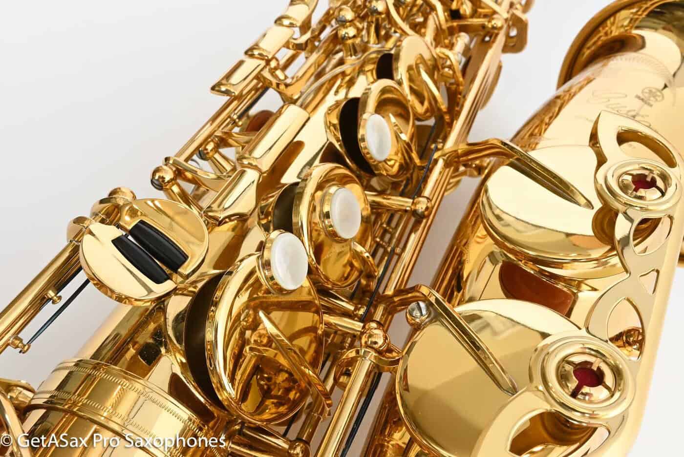 Yamaha YAS-82z Custom Professional Alto Near Mint D57029 V1 Neck