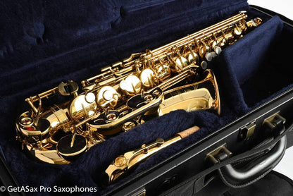 Yamaha YAS-82z Custom Professional Alto Near Mint D57029 V1 Neck