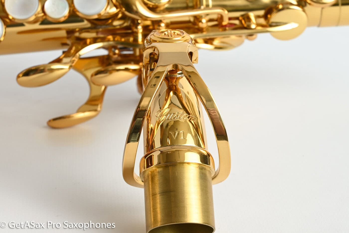 Yamaha YAS-82z Custom Professional Alto Near Mint D57029 V1 Neck