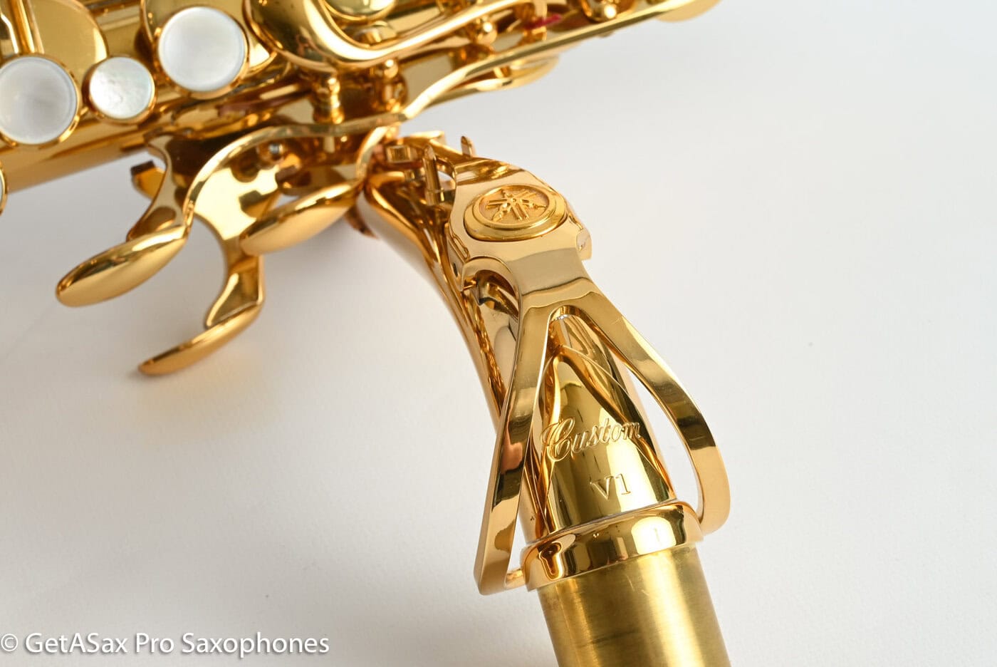 Yamaha YAS-82z Custom Professional Alto Near Mint D57029 V1 Neck